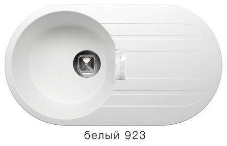 Мойка TOLERO TL-780 №923 (белый) 780*435мм