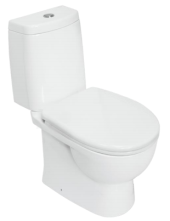 SANITA LUXE Унитаз-компакт FEST(прямой выпуск,1-реж.слив,сидение ПП,без крепления в пол)