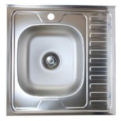 Мойка накладная 0,4/130 50*60 ЦЕНТР без сифона.