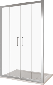 BAS Душевое ограждение LATTE WTW-TD-160-G-WE BAS Душевое ограждение LATTE WTW-TD-160-G-WE