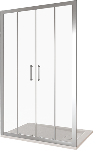 BAS Душевое ограждение LATTE WTW-TD-160-G-WE