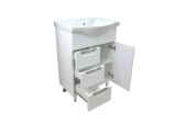 Тумба LORANTO СТИЛЬ 60/3 (600*840*460) с раковиной Basic 60 Тумба LORANTO СТИЛЬ 60/3 (600*840*460) с раковиной Basic 60