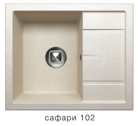 Мойка TOLERO R-107 №102 (сафари) 60*50 см