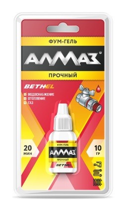 Фум-гель " АЛМАЗ" 30 г.  Прочный (блистер)