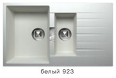 Мойка TOLERO TL-860 №923 (белый) 860*500мм Мойка TOLERO TL-860 №923 (белый) 860*500мм