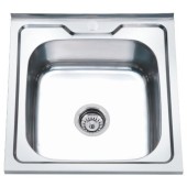 РОСТОВСКАЯ МАНУФАКТУРА Мойка накладная MS8-5050 Сатин 50х50 0,8/180мм