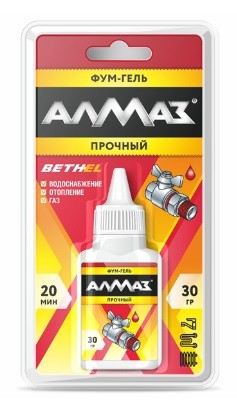 Фум-гель " АЛМАЗ" 50 г.  Прочный (блистер)