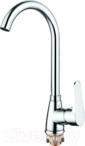 LF 84012 Смеситель для кухни высокий на гайке LF 84012 Смеситель для кухни высокий на гайке