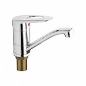 L4507-2 Смеситель для кухни 15см повор.с гайкой