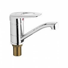 L4507-2 Смеситель для кухни 15см повор.с гайкой