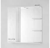 Зеркальный шкаф ВЕНЕЦИЯ 80 ЛЕВ с подсветкой ЭКО Зеркальный шкаф ВЕНЕЦИЯ 80 ЛЕВ с подсветкой ЭКО