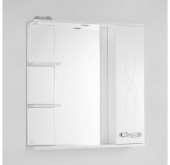 Зеркальный шкаф ВЕНЕЦИЯ 80 ПРАВ с подсветкой ЭКО Зеркальный шкаф ВЕНЕЦИЯ 80 ПРАВ с подсветкой ЭКО