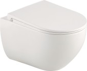 KALE Унитаз подвесной ZERO 2.0(безободковый,сиденье дюропласт,микролифт)