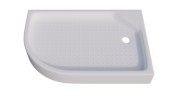 ТРИТОН Поддон акриловый 120*80 ПРАВ низкий,полукруглый с сифоном