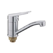 L4540-2 Смеситель для кухни 15см повор.с гайкой