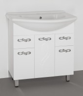 Тумба ВЕНЕЦИЯ 80 (2ящ) под умыв.Балтика 80 ЭКО Тумба ВЕНЕЦИЯ 80 (2ящ) под умыв.Балтика 80 ЭКО