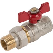 Кран шаровый с американкой 1/2 TIM Кран шаровый с американкой 1/2 TIM