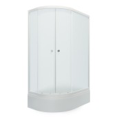 ТРИТОН Душевая кабина Риф 120*80*206 ПРАВ В,сред.подд,стекло ГРЕЙС,профиль белый