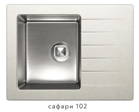 Мойка TOLERO TTS-660 №102 (сафари) 66*50см