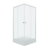 ТРИТОН Душевая кабина Риф-К 90*90*205 А,низ.квадр.подд,стекло ГРЕЙС,профиль белый