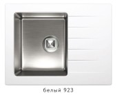 Мойка TOLERO TTS-660 №923 (белый) 66*50см Мойка TOLERO TTS-660 №923 (белый) 66*50см