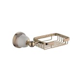 L 3602G-1 Мыльница металическая навесная,золото