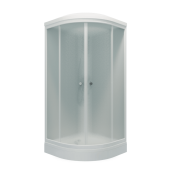 ТРИТОН Гидробокс Риф 90*90*215 А, низ.подд,стекло ГРЕЙС,профиль белый