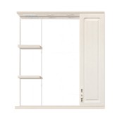 Зеркальный шкаф ОЛЕАНДР-2 75 РЕЛЬЕФ ПАСТЕЛЬ с подсветкой Зеркальный шкаф ОЛЕАНДР-2 75 РЕЛЬЕФ ПАСТЕЛЬ с подсветкой