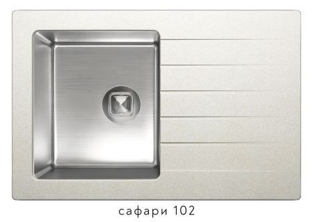 Мойка TOLERO TTS-760 №102 (сафари) 76*50см