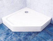 ДАНА Поддон акриловый 1021 100*100 трапеция низкий