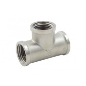Тройник 1/2" ВВВ никель TIM Тройник 1/2" ВВВ никель TIM