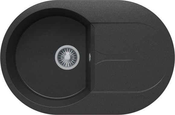 Мойка ATOL №760 №16 (Чёрный) 760мм*500мм