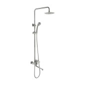 L72403-1 Душевая система НЕРЖ с троп. душем, ванна дл.