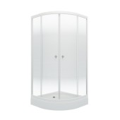 ТРИТОН Душевая кабина Лайт 90*90*205 А,низ.подд,стекло ГРАДИЕНТ,профиль белый
