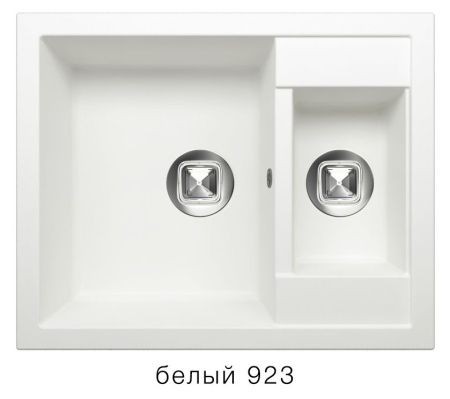 Мойка TOLERO R-109 №923 (белый) 62*50 см