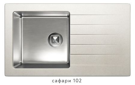 Мойка TOLERO TTS-860 №102 (сафари) 86*50см
