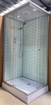 ДАНА Гидробокс 38К ПРЯМОУГОЛЬНЫЙ(БЕЛЫЕ КИРПИЧИ)100*80*215 мел.поддон,бел.зад.стекло,прозр.перед.стек ДАНА Гидробокс 38К ПРЯМОУГОЛЬНЫЙ(БЕЛЫЕ КИРПИЧИ)100*80*215 мел.поддон,бел.зад.стекло,прозр.перед.стек