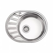 L 75745-R Мойка 57*45*18 МАТОВАЯ,0,8мм