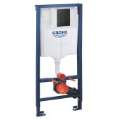 GROHE Инсталяция SOLIDO накл. панель черная матовая