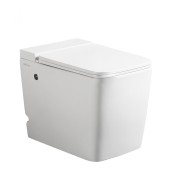 ABBER Унитаз приставной Rechteck  AC1212P белый с импульсным смывом