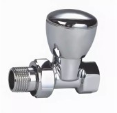 SMS Кран к полотен.вентильный с американкой 1/2"В х 1/2"Н хром,угловой