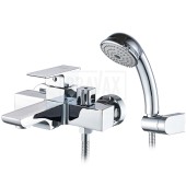 К 13008 Смеситель для ванны короткий нос хром