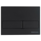 BERGES Кнопка для инсталляции NOVUM L5 черная
