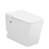ABBER Унитаз приставной Rechteck  AC1213P белый с импульсным смывом