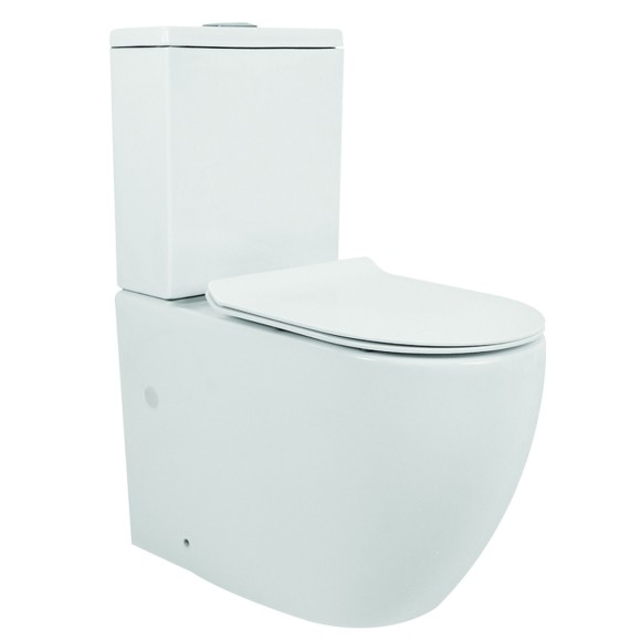 Azario AZ-2062S Унитаз CORSA напольный безоб. микролифт 630*380*830мм