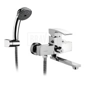 К 13014 Смеситель для ванны короткий нос поворотный