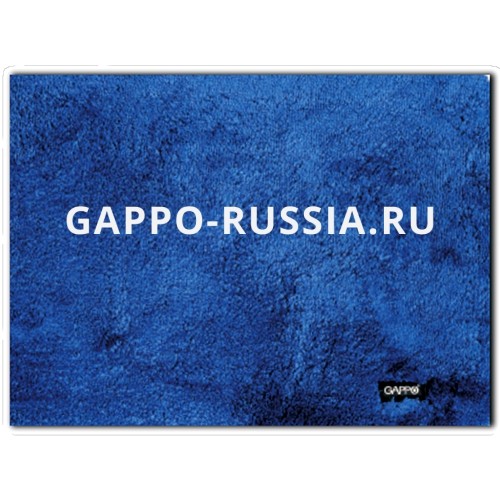 Коврик д/ванны 50*80см синий G 85406
