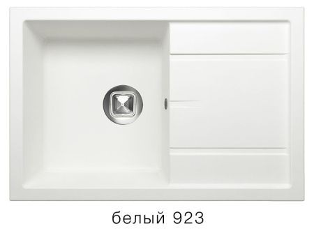 Мойка TOLERO R-112 №923 (белый) 76*50 см