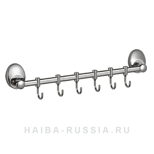 HAIBA НВ1615-6 Вешалка (6 крючков)