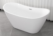 Дана 02 Ванна отдельностоящая акриловая литая 170*75*73 (сифон с переливом в к-те)